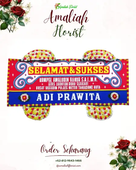 Papan Bunga Ucapan Selamat Cipaku